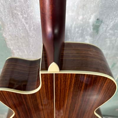 Alvarez Yairi Stage Weir Cedar/Rosewood w/Cutaway - Sunburst #6380 image 9