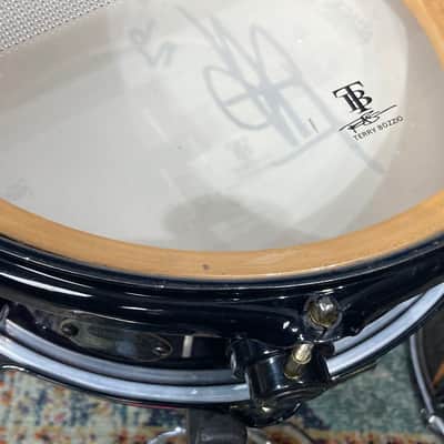 Terry Bozzio's DW - 5.5x13" Craviotto Solid Shell Snare Drum - Transparent Purple Lacquer - Autographed! image 22