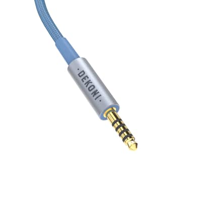 Dekoni Audio Ensemble 4.4mm 64" Nylon Wrapped Cable w/ 4-pin Mini XLR Connectors image 2