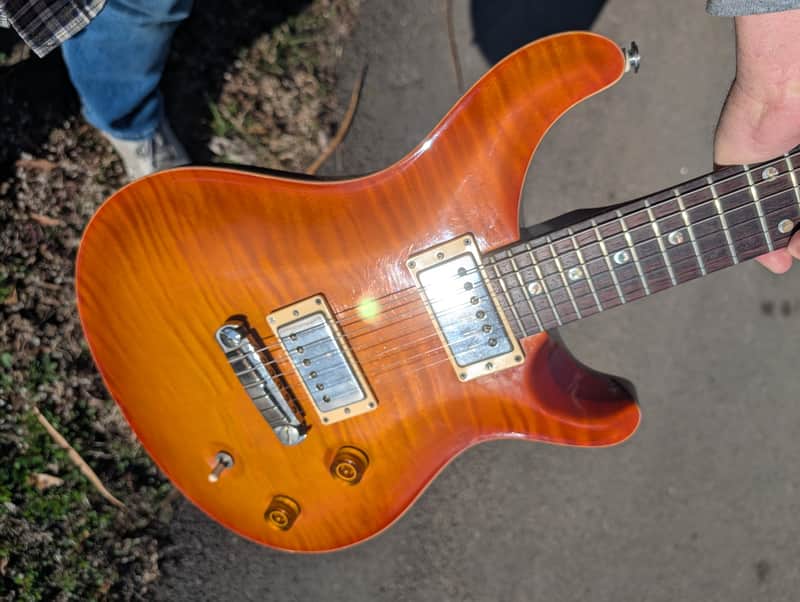 PRS Custom Custom 22 Stoptail 2002 - Sunburst image 1