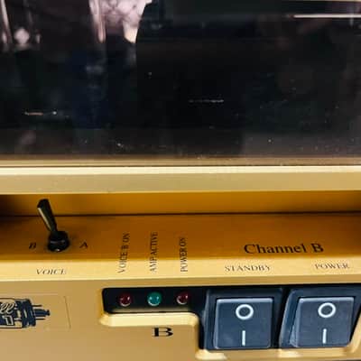 Marshall 9100 Dual MonoBloc Amplifier 1995-2000 - Nero/Oro image 2