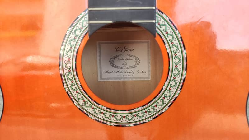 C. Giant Classic Guitar * For Builders * slightly backwards bended Neck * image 1