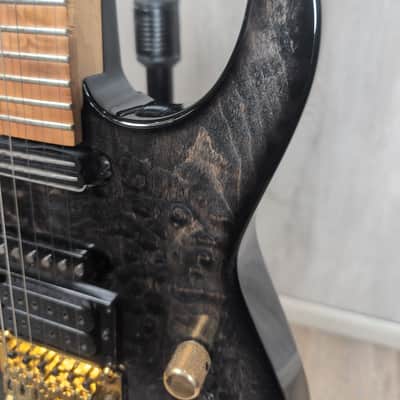 Jackson USA Series Phil Collen Signature PC1 2017 - Present - Satin Transparent Black image 9