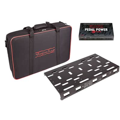 Voodoo Lab DBMP3P Dingbat Medium Pedalboard with Pedal Power 3 Plus