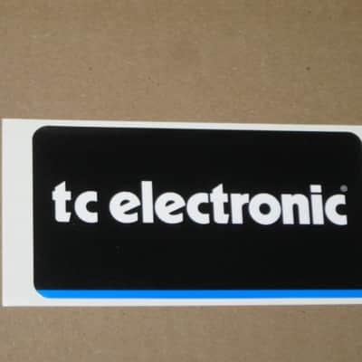 litely handled TC Electronic EMPTY Cardboard Box + original User's Manual & sticker for NDR-1 Nova Drive OD & Distortion (NO: pedal, adapter) late 2000s-early 2010s (part of 2 outer sides of BOX were spray painted white to cover water stains) image 23
