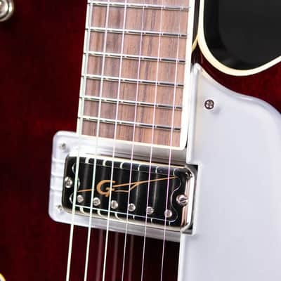 Gretsch G6119T-62 Vintage Select Edition '62 Tennessean Hollow Body with Bigsby Electric Guitar - Dark Cherry Stain with Hardshell Case image 9