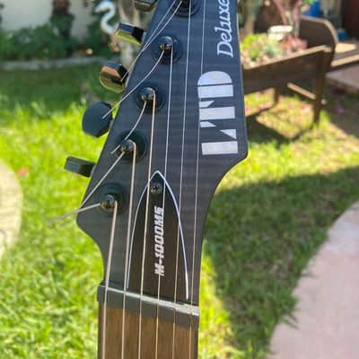 ESP LTD M-1000 Multi-Scale 2020 - Present - See Thru Black Satin image 4