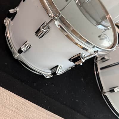 Rogers Vintage Power Tone Drum Kit 1972 - Flat White image 7