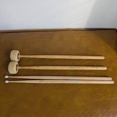 Stewart 7A Drumsticks + Felt Mallets 1960s-70s image 2