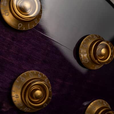 Gibson Les Paul Studio Figured, Dark Purple Burst | Demo image 10