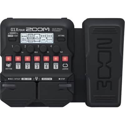 Zoom G1X Four Guitar Effects Processor w/ Built-In Expression Pedal image 2