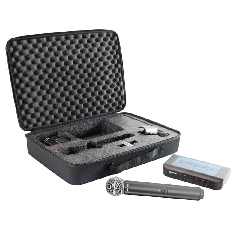 Shure BLX24/SM58 Wireless Microphone Vocal System w SM58 Microphone H9 Band image 1