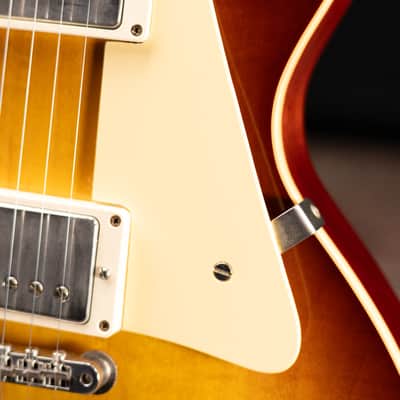 Gibson Custom Shop Les Paul 1958 Historic Collection 70th Anniversary Electric Guitar - Iced Tea Burst with Hardshell Case - Used image 13