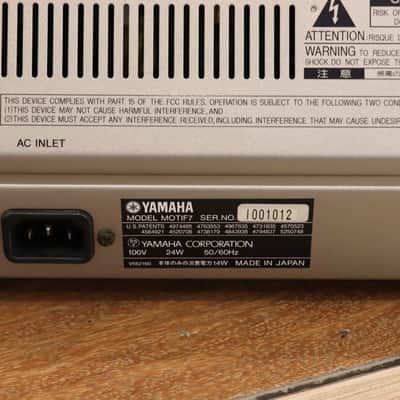 Yamaha Motif 7 Production Synthesizer 2000s Rare image 7