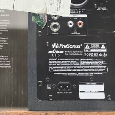 PreSonus Eris E3.5 Monitors (Great Condition) image 4