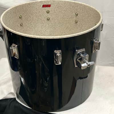 Tama 14" deep X 16" head Red Label Concert Tom (1095-1135) 1982 - Black wrap image 16