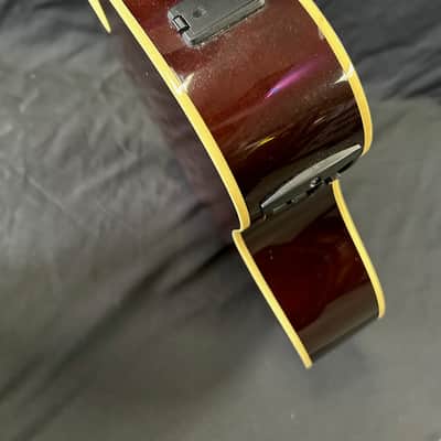 Yamaha APX500II Thinline Acoustic/Electric Guitar 2010s - Old Violin Sunburst image 11