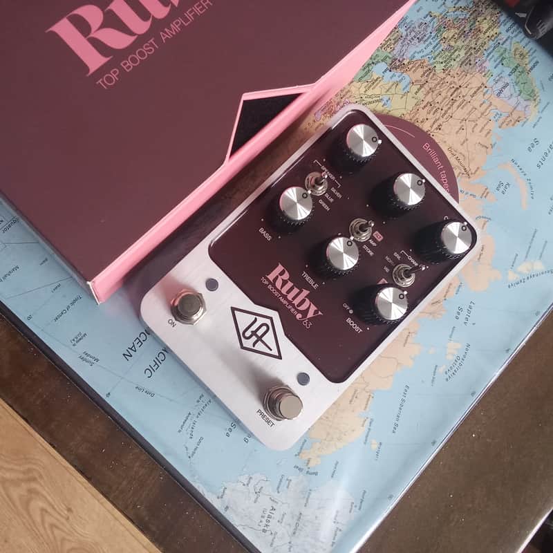 2022 – Present Universal Audio Ruby 63 Top Boost Amplifier Ru…