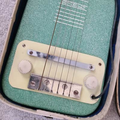 Kay Lap steel guitar 1950s or 60s - Surf green image 2