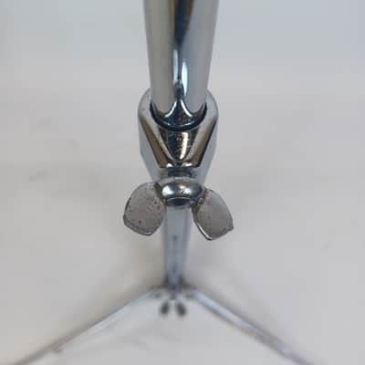 Ludwig WFL Atlas Flat Base Snare Drum Stand#1363 Mickey Mouse Chrome Flush OG50s image 8