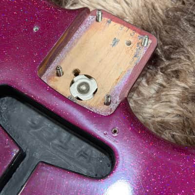 1990s Fender Custom Shop Stratocaster Loaded Body - Purple Sparkle image 4