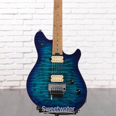 EVH Wolfgang Special QM Electric Guitar - Chlorine Burst with Baked Maple Fingerboard (WGSpcQMClBd1) image 1