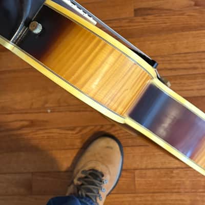 Sam Koontz 17” Seven String #3 1970’s - Sunburst image 7