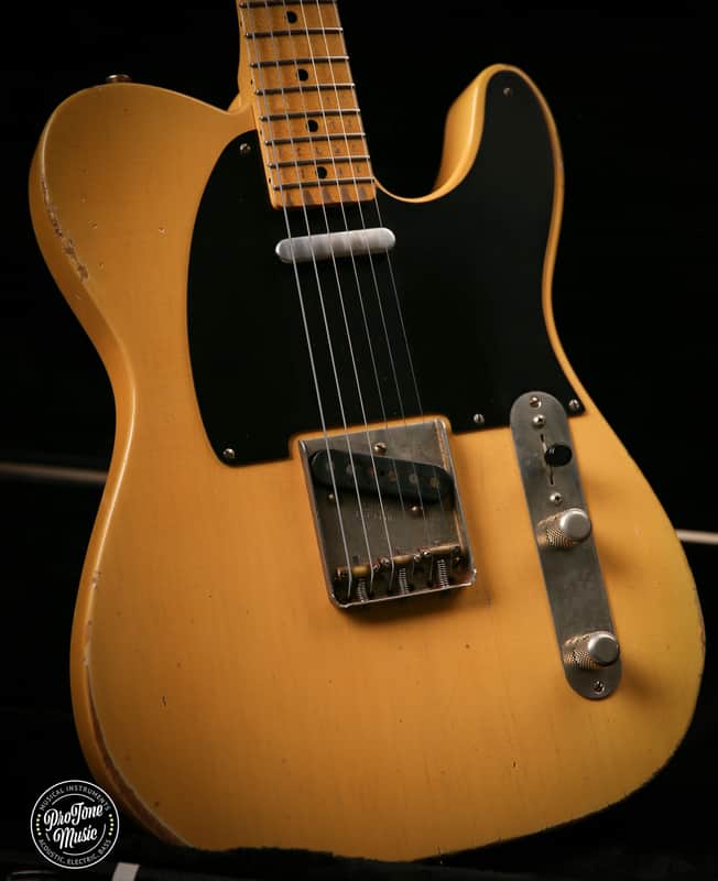 LsL Instruments T-Bone 52 "Cice" Relic 100th Guitar Made Butterscotch Blonde image 1