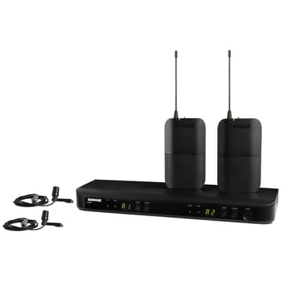 Shure BLX188/CVL Mic Dual Wireless System w/ 2 Lavalier Mics Band H10 image 1