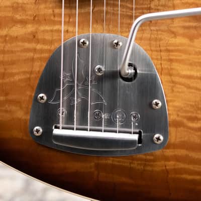 Novo Dealer Limited Miris JHH Semi-Hollow Electric Guitar - Amber Burst with Gig Bag image 13