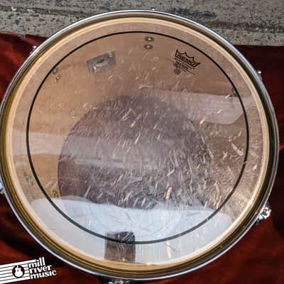 PDP 12" and 13" Mounted Toms with 16" Floor Tom Metallic Red 2000s-era Used image 5