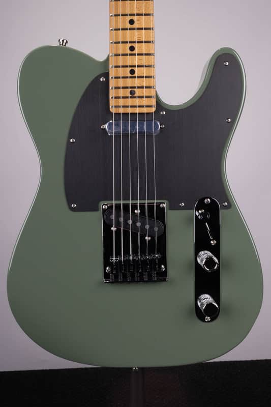 Fender Limited Edition American Ultra II Telecaster - Antique Olive image 1