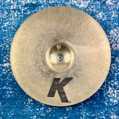 23 YEARS OLD BRILLIANT FINNISH PROTOTYPE 18” Zildjian K DARK THIN Crash 1420g image 8