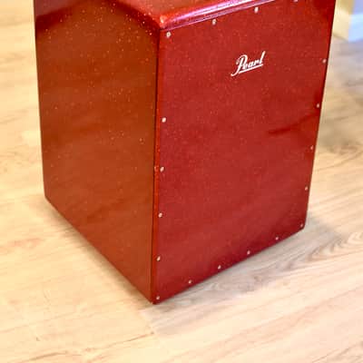 Pearl PCJ633BB/630 Boom Box Cajon 2010s - Red Sparkle image 2