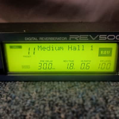 Yamaha Rev 500 Digital Reverb Rackmount (Pro serviced) image 5