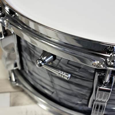 Ludwig LS9081Q 14x5.5 Jazz Fest - Sky Blue Pearl image 8