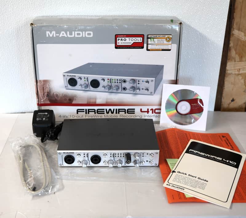 M-Audio FireWire 410 Digital Recording Interface - READ image 1