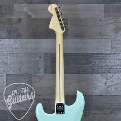 Pre-Owned Fender Tom Delonge Stratocaster - Surf Green with Gigbag image 7
