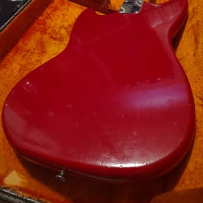 1966 Fender Mustang- Dakota Red- With Original Case & Tremolo Bar! Very Cool! image 13