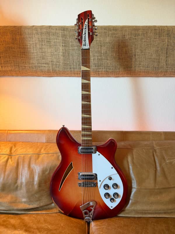 1965 Rickenbacker 360/12 Fireglo, Original Toaster Pickups, OHSC image 1
