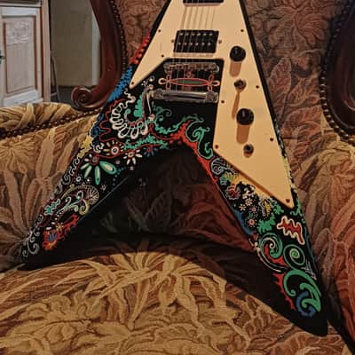 Epiphone '67 Flying V 1989 - 1998 - Ebony image 7