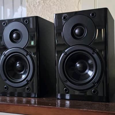 VINTAGE SHERWOOD MINI 2 WAY SPEAKERS/80 WATTS EACH/BOOKSHELF image 4