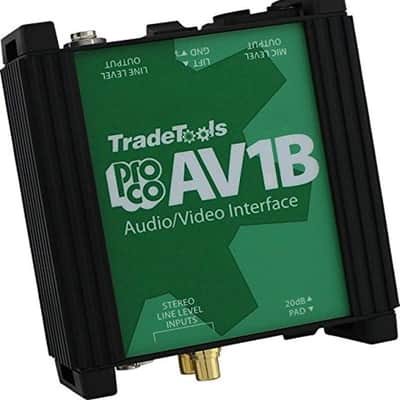 Pro Co Sound AV1B Audio Video Interface image 1