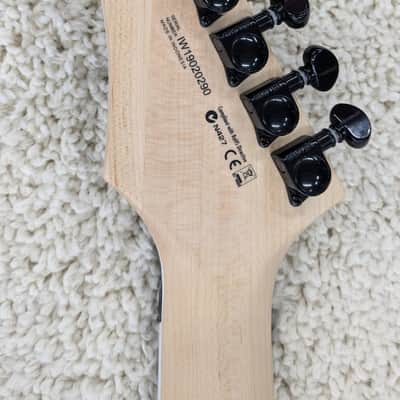 Dean MD24 FMF TGE Select Series Floyd Rose Electric Guitar, Tiger Eye Flame Top image 6