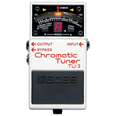 Boss TU-3 Chromatic Tuner Pedal with Bypass Bundle with Boss DS-1 Distortion Pedal, 12 Guitar Picks, Instrument Polishing Cloth - Accurate Tuning & Versatile Tone image 3