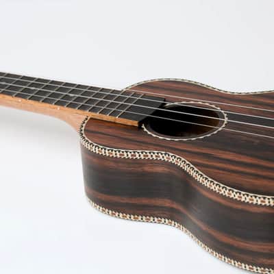 Snail UKS-E220 Ebony Soprano Ukulele 2025 - Natural Satin Workshop stock Ref No 151 image 6