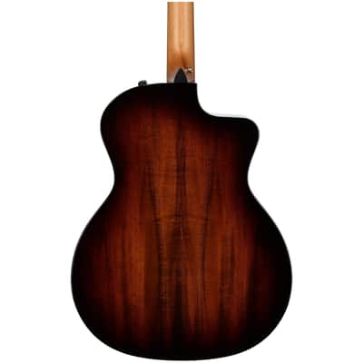 Taylor 224ce-K DLX Grand Auditorium Left-Handed Acoustic-Electric Guitar, Shaded Edgeburst, with Case image 5