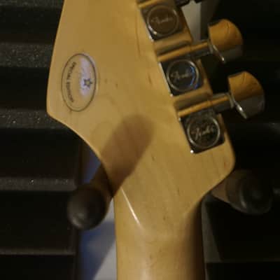 Fender 60th Anniversary  Stratocaster Red Sparkle Electric Guitar No Pick Guard image 5