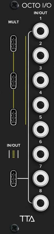 Tiptop Audio Octo I/O Bidirectional CV Expander and Polytip Mult Passive Eurorack Module image 1