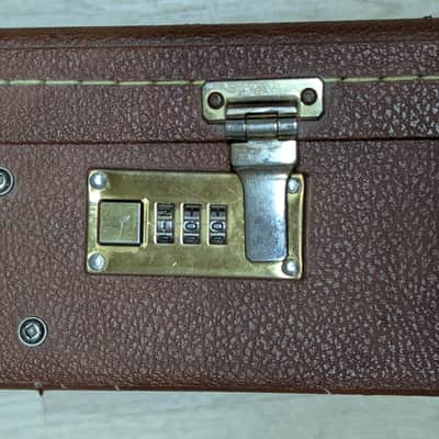 Gibson USA TKL Made in Canada Case 1990s w/ Pink Fur Shroud Rare image 9